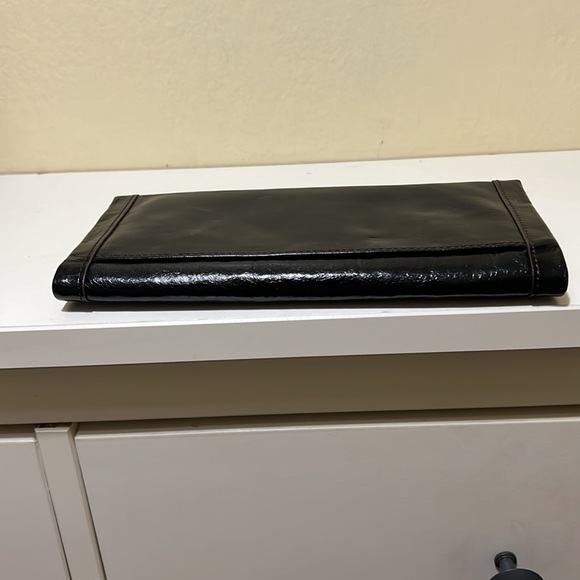 Hobo Black Leather Tri-Fold Wallet - Picture 8 of 10